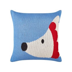Zestaw 2 poduszek dla dzieci pashot bawełna 45 x 45 cm niebieski Zestaw 2 poduszek dla dzieci pashot bawełna 45 x 45 cm niebieski