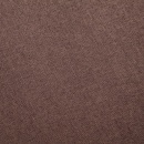 Zestaw 2 sof tapicerowanych tkaniną brązowy