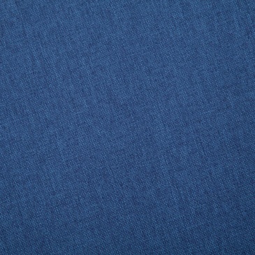 Zestaw 2 sof tapicerowanych tkaniną niebieski