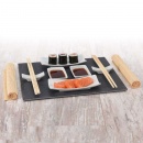 Zestaw do serwowania sushi, przekąsek, przystawek, 13 el.