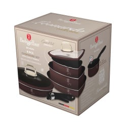 Zestaw garnków 9el. z odpinaną rączką BerlingerHaus Leonardo Collection BH-8254