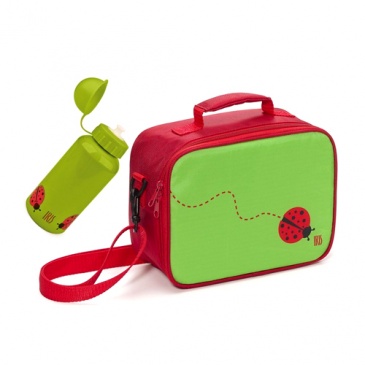 Zestaw lunch box+ butelka dla dzieci Iris Snack Rico biedronka