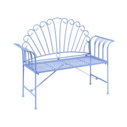 Zestaw mebli balkonowych CAVINIA Metal Błękitny