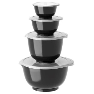 Zestaw misek 8 elementów New Margarethe Carbon black 29964