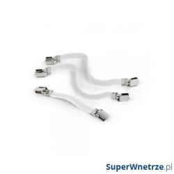 Zestaw napinaczy do pokrowca na deskę do prasowania 3 el. Brabantia biały