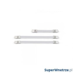 Zestaw napinaczy do pokrowca na deskę do prasowania 3 el. Brabantia biały