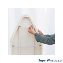 Zestaw napinaczy do pokrowca na deskę do prasowania 3 el. Brabantia biały