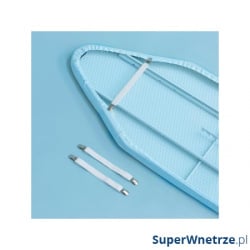 Zestaw napinaczy do pokrowca na deskę do prasowania 3 el. Brabantia biały