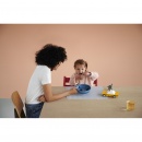 Zestaw obiadowy dziecięcy 3-szt. Mio Deep Pink 108040078400