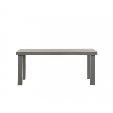 Zestaw ogrodowy betonowy stół 2 ławki i 2 stołki szary TARANTO
