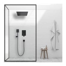 Zestaw prysznicowy podtynkowy panel z deszczownicą 30 cm - yoka