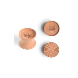 Zestaw stempli do makaronu corzetti- podstawa do cięcia + kształt spirali