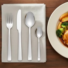 Zestaw sztućców stalowy dla 6 osób 24 el.