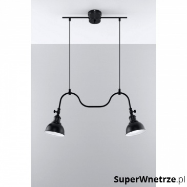 Lampa wisząca Sollux Lighting Mare2 czarna